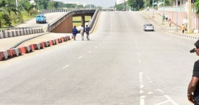 FLASH: Empty Roads On Judgement Day In Nigeria