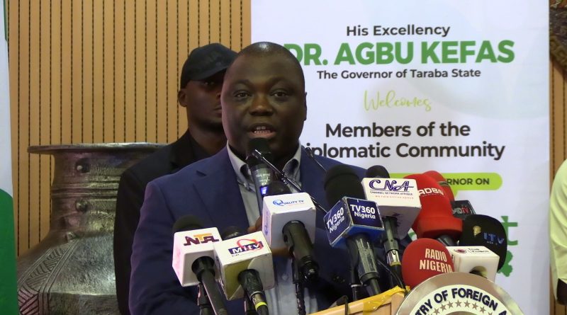 The Taraba State Governor, Dr. Agbu Kefa-Taravest